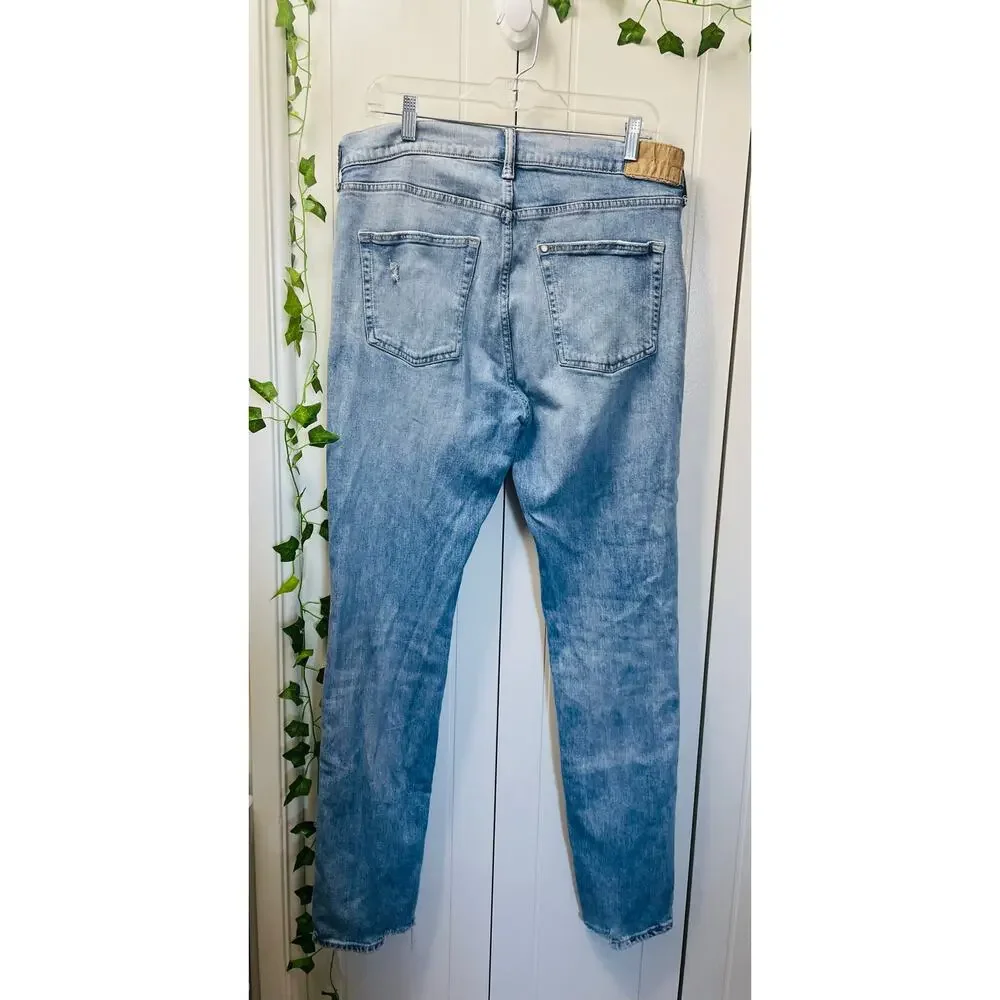 &DENIM Distressed Light Wash Woman Skinny‎ Jeans Size 36
